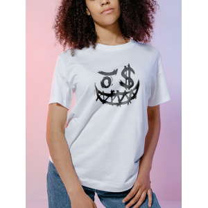 Tricou Smile cu un dolar